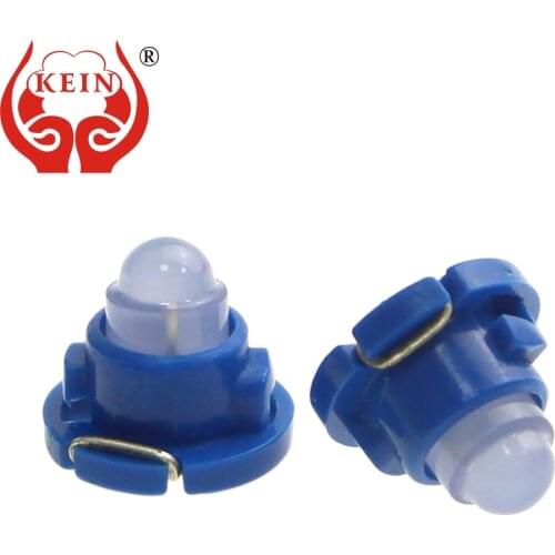 KEIN 1PCS Auto car LED 12V T4.7 COB Neo Wedge Dashboard Dash Indicator Light DC Panel Bulb Dashboard Warning Bulb Lamp white red