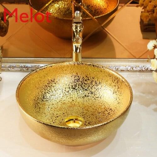 Ceramic Jintai basin art basin bathroom platform washbasin modern personalized creative wash basin kit tool hot sale