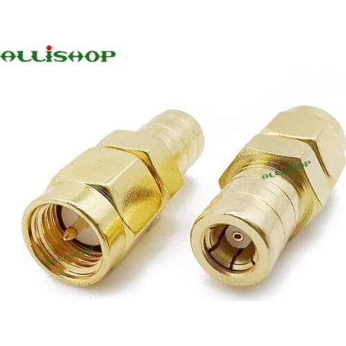 10Pcs SMA Male to SMB Female Connector RF Coax Coaxial Adapter SMA Male Plug to SMB Female Jack RF Adapter