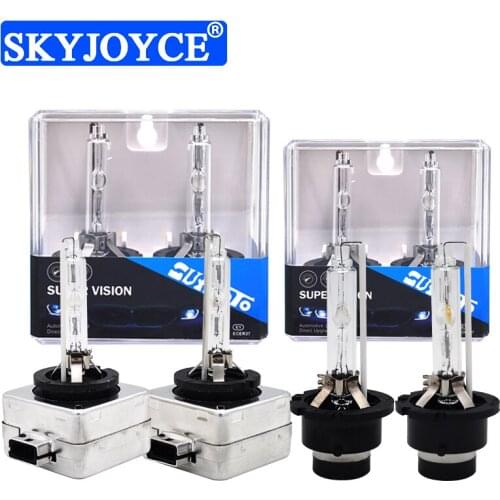 SKYJOYCE 2PCS Original 35W/55W 4300K 5000K 8000K 6000K D1S Xenon HID Bulbs D3S 4300K D2S D2R D4S D4R 5000K 8000K HID Xenon Lamps