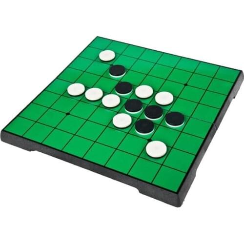 Hot Launch Magnetic Portable Flip Chess And Folding Reversi Othello Chess Standard Educational Parent-children Family Board Game