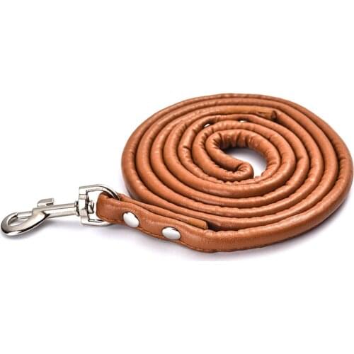 Pet Cat Small Dog Leash Soft PU Leather Pet Leads Puppy Leash For Training Running Pet Leash Traction Rope for Chihuahua Terrier