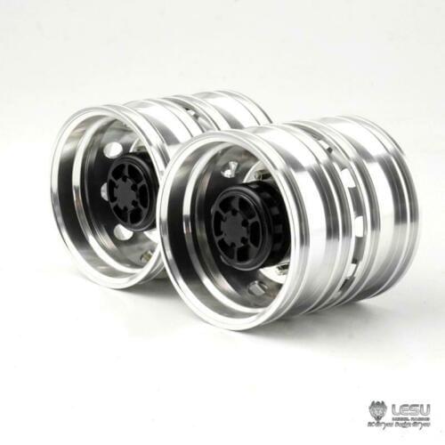 LESU 1/14 RC Metal Rear Wheel Hub For TAMIYA King Hau MAN Sca Tractor Truck TH16384-SMT5
