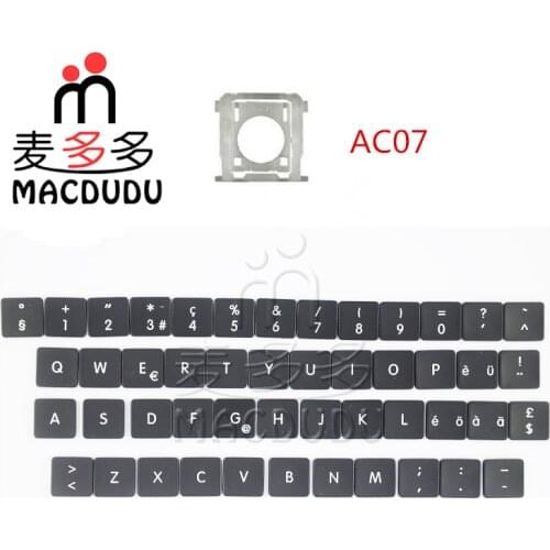 NEW AC07 For Macbook Pro Retina A1425 A1502 A1398 Switerland Keyboard Keys 48pcs/Set Regular Keys