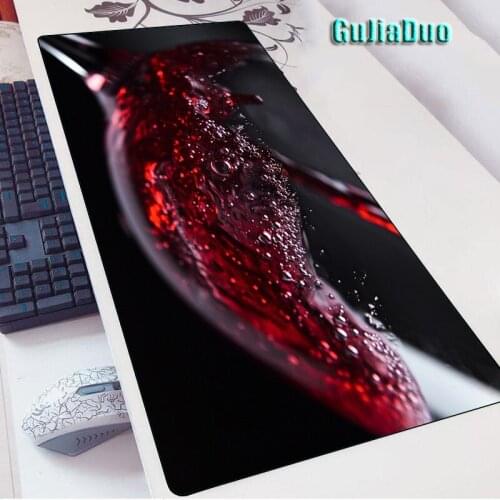 Creative Interesting Wine Pattern 40x90 Large Mouse Pad Pc Gaming Accessories Non-slip Art Mousepad Notebook Large Table Pad Rug