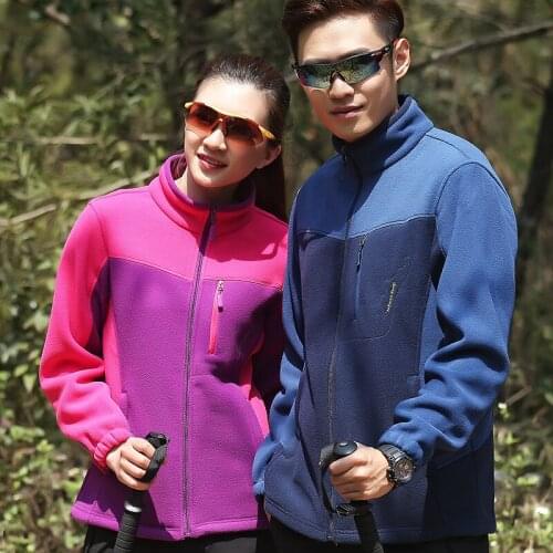 DZRZVD Autumn winter Men outdoor Hiking Camping Thick Fleece Jacket male Fishing Hunting fleece waterproof warm Coats L-5XL