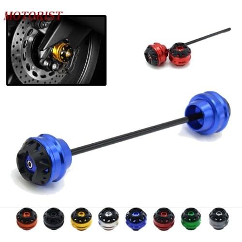 Motorcycle Front and rear wheels drop ball / shock absorber For BENELLI Tre 899K 2012-2017 CNC Modified