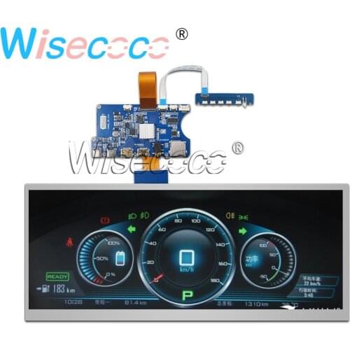 12.3 inch HSD123KPW1-A30 LCD stretched Bar Screen 1920*720 Car Type-C controller board 850 nits landscape mode