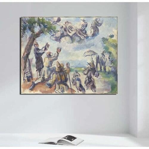 Paul Cezanne Nordic Poster Canvas Painting Posters Prints Marble Wall Art Painting Decorative Pictures Modern Home Decoration