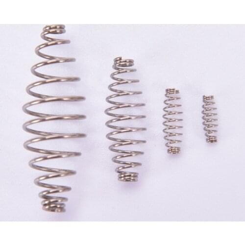 20Pcs 304 Stainless Steel Olive Shape Spring Bait Feeder Feeder Carp Fishing