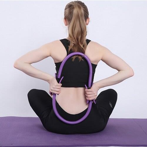 Professional yoga circle Pilates sports magic ring ladies fitness sports resistance ring gym exercise Pilates accessories