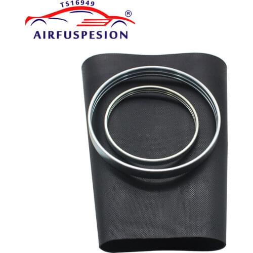 For Audi A8 D3 4E Front Pillow Rubber Sleeve with rings Air Suspension Repair Kit Bladder 4E0616039AF 4E0616040AF 4E0616039