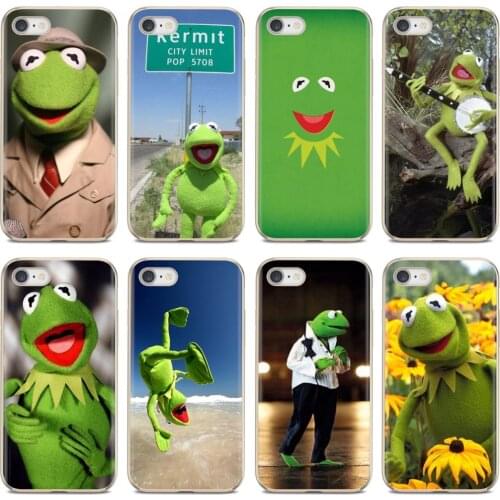 The Muppets Kermit The Frog Silicone Phone Cover For Huawei Y6 Y5 2019 For Xiaomi Redmi Note 4 5 6 7 8 Pro Mi A1 A2 A3 6X 5X 7A