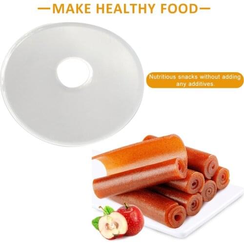 Food Dryer Fruit Roll-Up Sheet Fruit Dryer Dehydrator Accessories Kitchen Food Fruit Vegetable Pet Meat Air Dryer