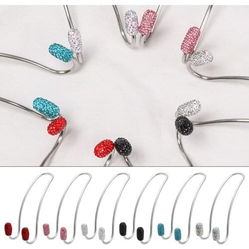 2 Pack Universal Seat Back Organizers Car Headrest Bag Hangers Strong Durable Auto Backseat Storage Hooks Car Accessories