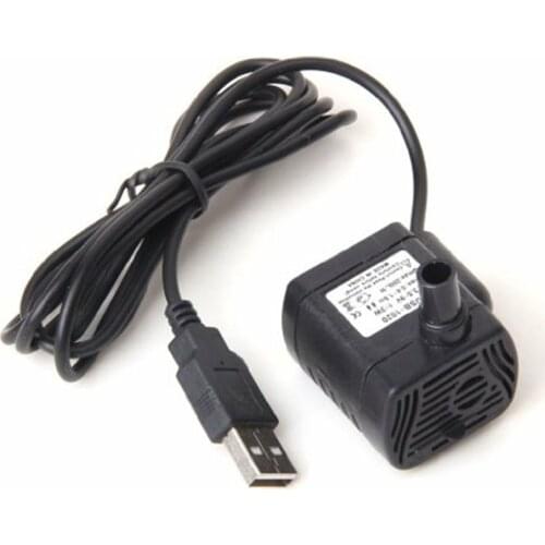 USB-1020 Micro Submersible Pump DC3.5V-9V 3W Aquarium Fish Tank Fountain Pond water Pump For Garden Fish Pond