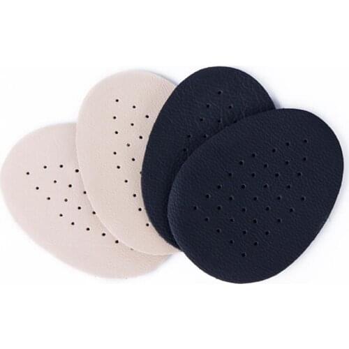1Pair Womens Leather Half Yard Shoe Pad Soft Forefoot Insoles For High Heel Shoes Anti-Slip Pain Relief Toe Support Insert
