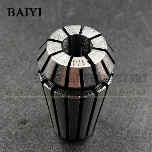 1PC ER16-1/8 ER16-1/4 mm Spring Collet High Precision For CNC ER16 Engraving Machine Lathe Mill Tool