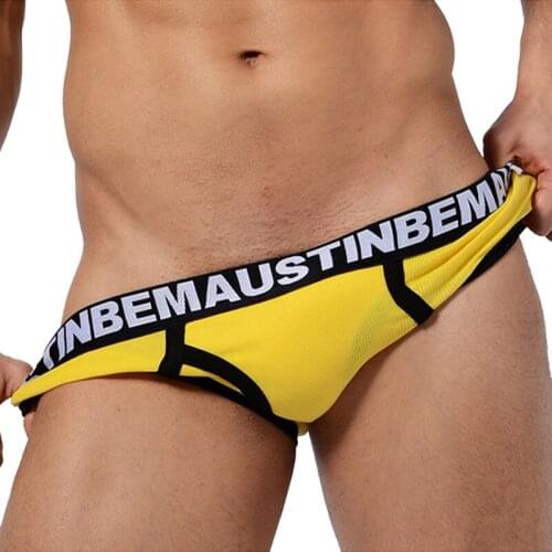 AUSTINBEM Men's White Swimming Trunks
