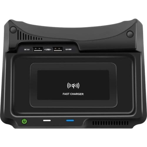 15W Car Wireless Charger for Honda CRV CR-V 2017-2019 QI Phone Charger Fast Charging Case Phone Holder