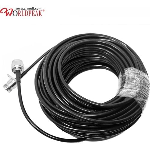 Free Shipping RF Coaxial Cable Assembly 100feet N male to N female 4hole flange connector RG58 cable