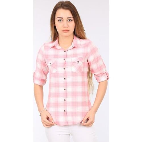 Bigdart Check Blouses