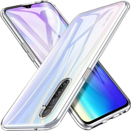 Transparent TPU Case for Realme 7 8 XT X2 X3 X7 X50 Pro C21 C20 C25 C17 C15 V13 V11 Silicone Phone Back Cover Slim Clear Fundas