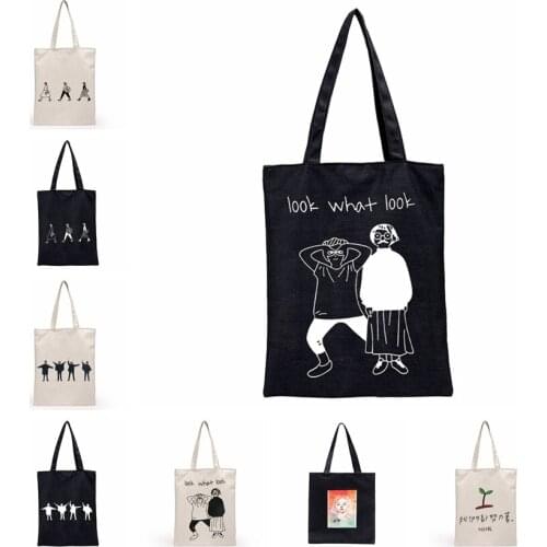 Shopping Bag Canvas Top Handle Bag Girl Bag