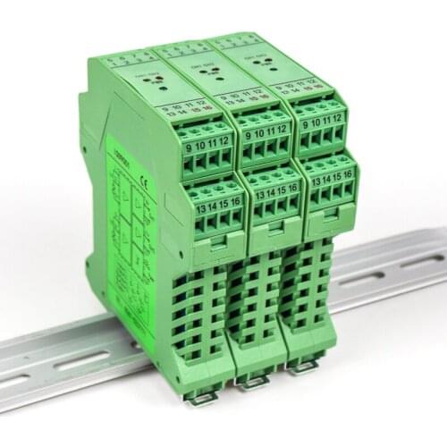 12v temperature meter pt100 temperature signal converter rtd signal isolator