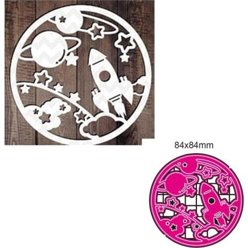 Metal cutting dies cut die mold rocket decoration Scrapbook paper craft knife mould blade punch stencils dies