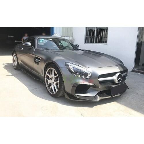 Fit For Benz Amg Gt Carbon Fiber Front Rear Lip Side Skirt Tail Modified Renntech