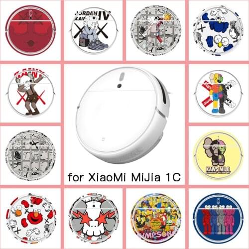 Provide Customized Custom Fashion Sticker for xiaomi Robot MiJia Robotic 1C Mop Vacuum Cleaner Skin Spare Parts Accessories