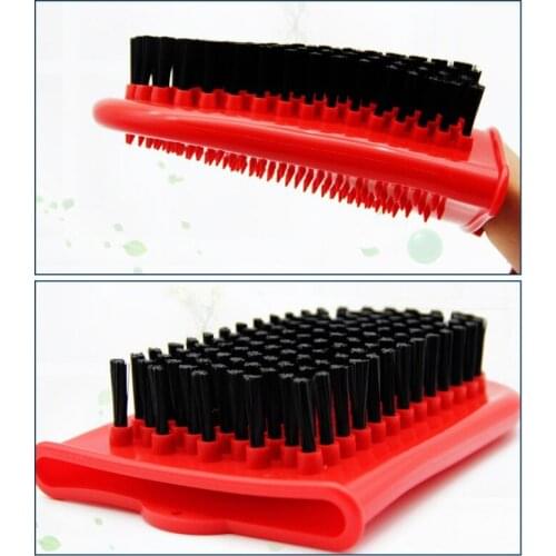 Dog Cleaning Massage Gloves Pet Grooming Comb Puppy Double-Sided Bathing Brushes Pet Dog Brushes Pet Supplies
