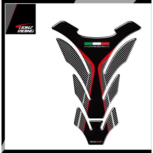 For Aprilia Triumph Benelli Tank Pad Italy Flag Tank Protector for Honda Yamaha Suzuki Kawasaki Gas Tank Decals