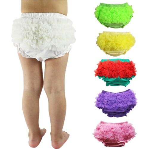 Popular Net Yarn Pants Baby Underwear Pants Baby Girls Shorts Childrens Clothes