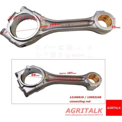 The connecting rod assembly for Weichai engine 226B, part number: 12160519
