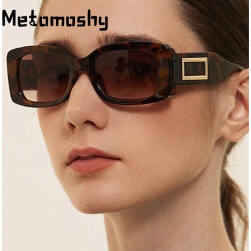 New Fashion Square Sunglasses Women 2020 Luxury Brand Designer Glasses Vintage Sun Glasses for Men lentes de sol hombre UV400