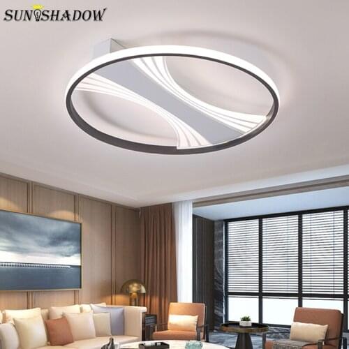 Lustre Led Ceiling Light Modern New Round Ceiling Lamp For Living Room Bedroom Dining Room Lamp Indoor Decorate Light Fixture