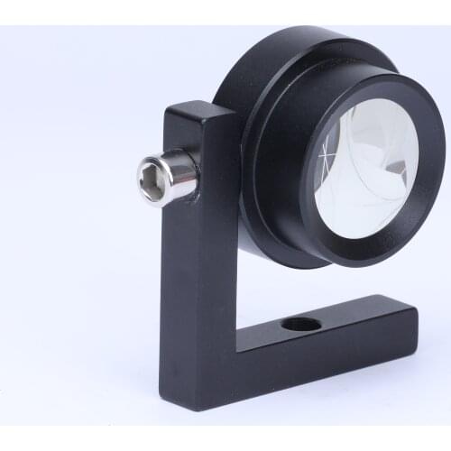 SZMOUNT MP110-4 90 Degree Prism Right Angle Prism L Bar Silver-Coated Mini Prism Total Station Prismm for Leica system