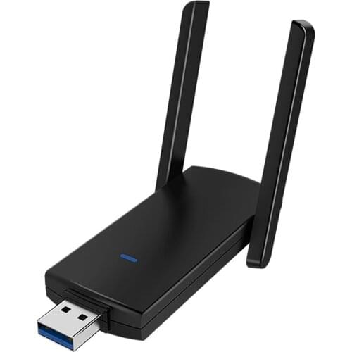 Gigabit USB Wifi Adapter 1300Mbps 2.4+5Ghz Antenna Wifi Dongle USB 802.11AC Ethernet Wi-fi for Desktop Laptop Receiver