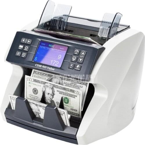 XD-770 CIS Counter 6-8 Countrys Banknote Counting Machine Fake Money Detector Currency Detecting Inteligient Money Counter