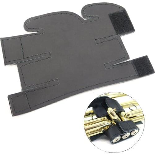 Trumpet Valve Guard PU Leather Trumpet Valve Protector Accessories