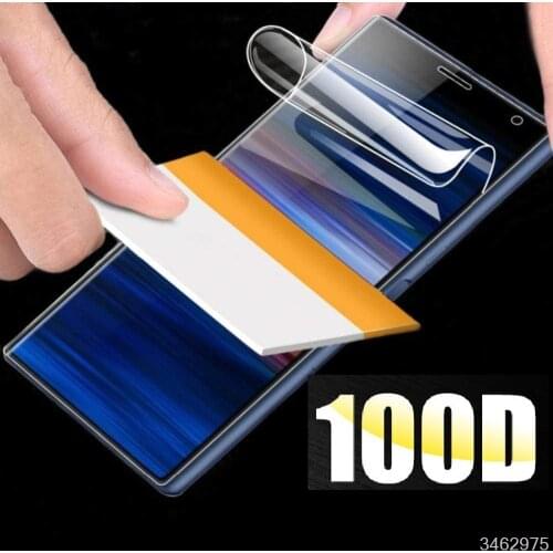 Cell Phone Screen Protector for Sony Xperia 10 Plus 5 1 II R1 Plus Hydrogel Film for Sony L4 L3 L2 L1 L Not Glass