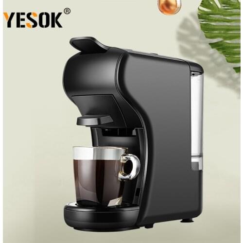 19bar Home Espresso Capsule Coffee Machine Portable office Commercial Small Multifunctional Coffee Machine 1450W