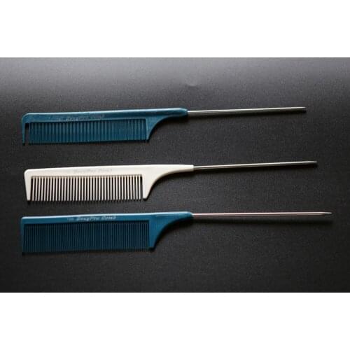 3pc/lot Free Shipping Professional Salon Cutting Comb. Hard Plastic Combs. Sharp Point End