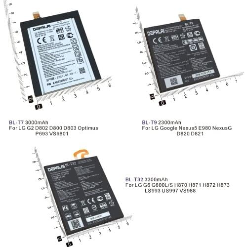 BL-T7 BL-T8 BL-T9 BL-T32 Battery For LG G2 D802 D800 D803 Optimus D950 D955 D958 D959 Google Nexus5 D820 G6 G600 H870 Batteries