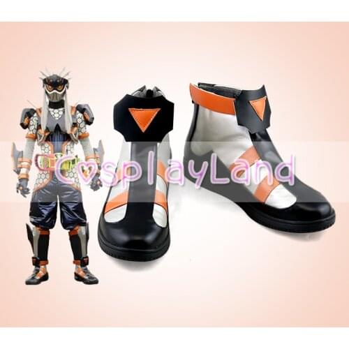 Kamen Rider Masked Rider Fuma Cosplay Boots Shoes Men Shoes Costume Customized Accessories Halloween Party Shoes