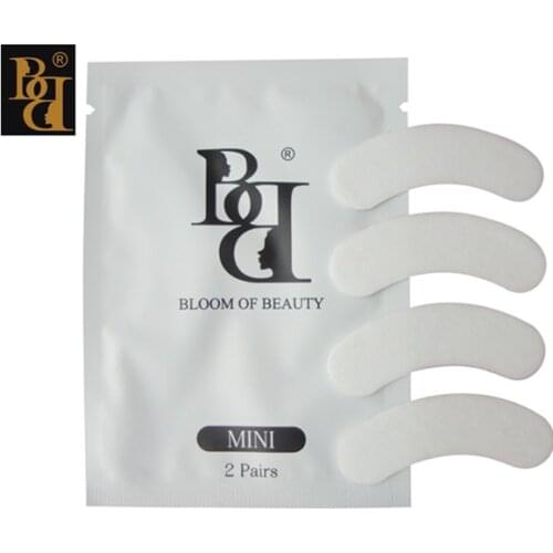 BB brand 1000pair/lot Mini lint free eye patch Non Irritation Comfort Fit Mini Under Gel Eye Pad Lint Free Adhesive Eye Patch