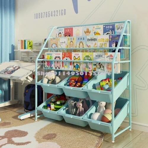Childrens Bookshelf, Toy Storage And Arrangement, Childrens Baby Picture Book, Multi-layer Storage Cabinet, Simple Shelf