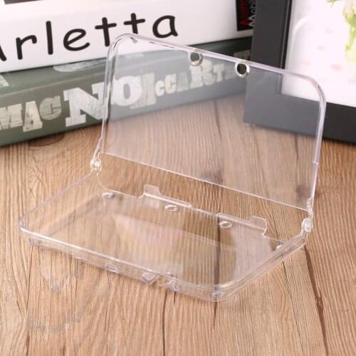 Lightweight Rigid Plastic Clear Crystal Protective Hard Shell Skin Case Cover For Nintendo New 3DS/3DS XL/2DS XL Console & Games